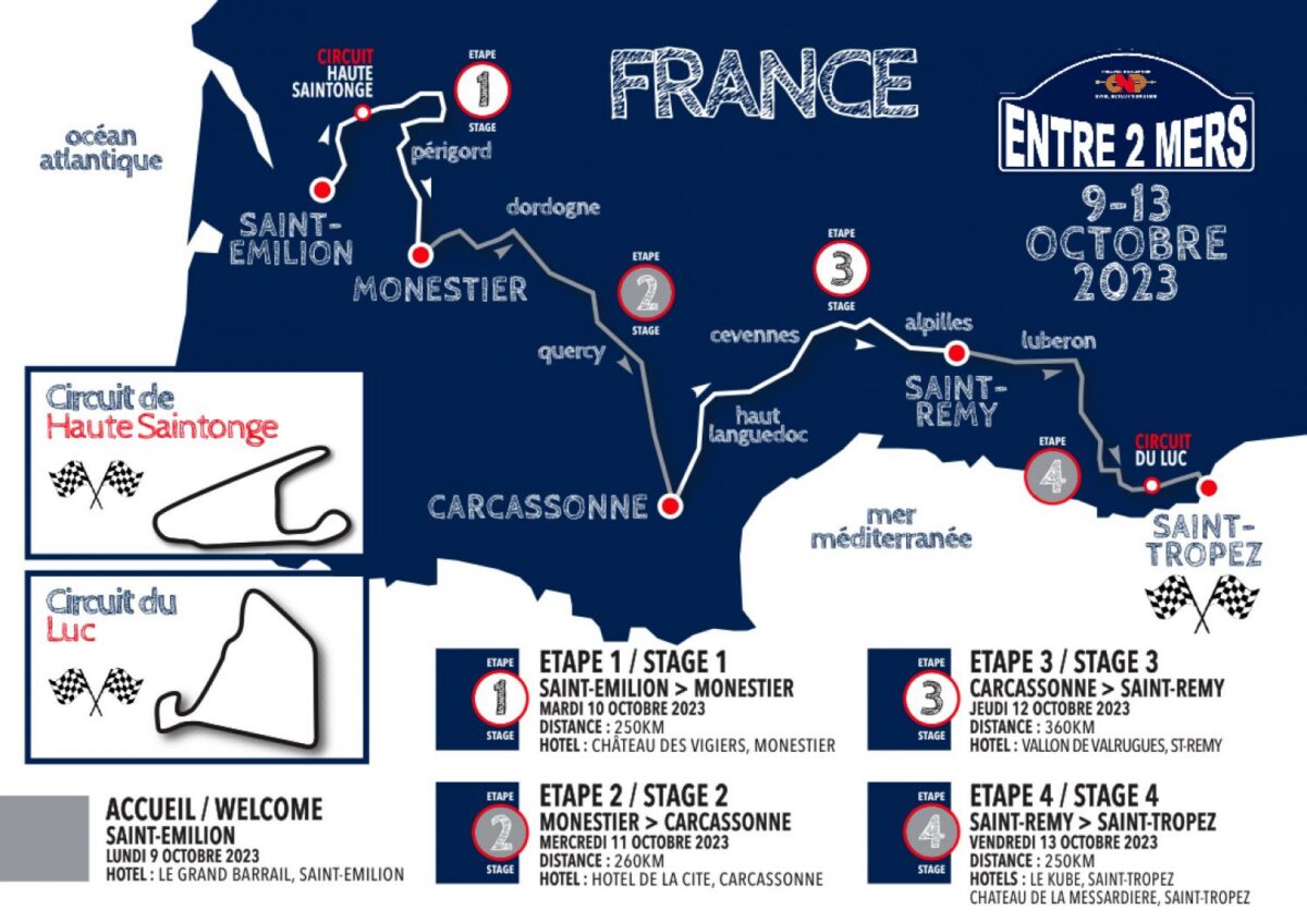 Program 8ème Rallye Entre 2 Mers