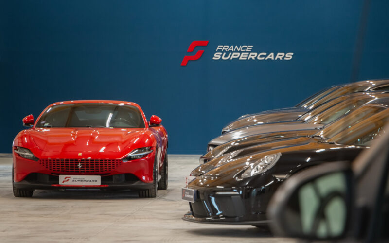 Voitures de sport à l’intérieur de France Supercars